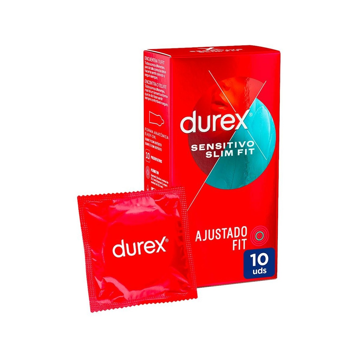 Durex Sensitivo Slim Fit 10U