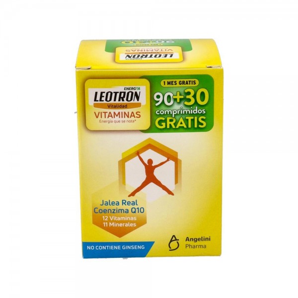 Leotron Vitaminas 90+30 Caps
