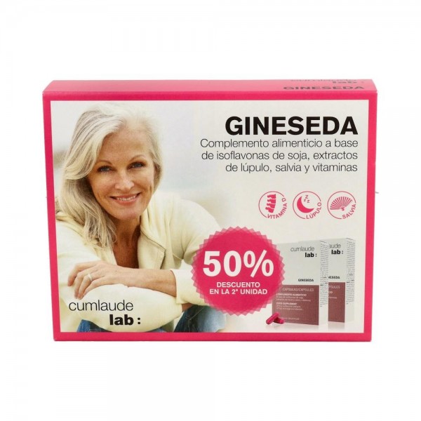 Gynelaude Gineseda Duplo 50% 30+30 Caps