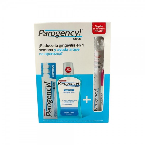 Parogencyl Pack Gingivitis Pasta + Colutorio + Cepillo...