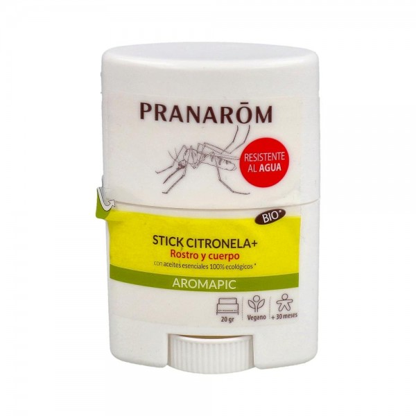 Pranarom Aromapic Stick Citronela+ - Rostro Y Cuerpo Bio...
