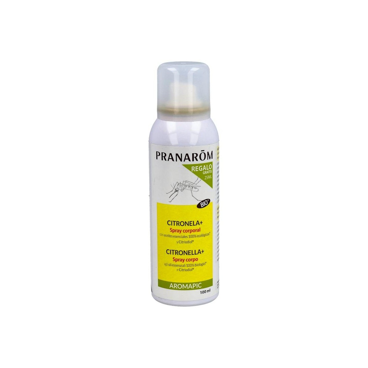 Pranarom Aromapic Spray Cuerpo Citronela Bio 75...