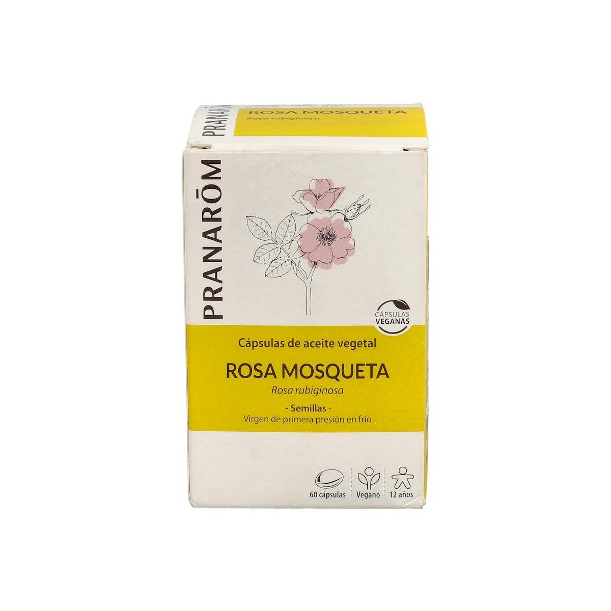 Pranarom Aceit Veg Rosa Mosqueta Capsulas 60 Caps