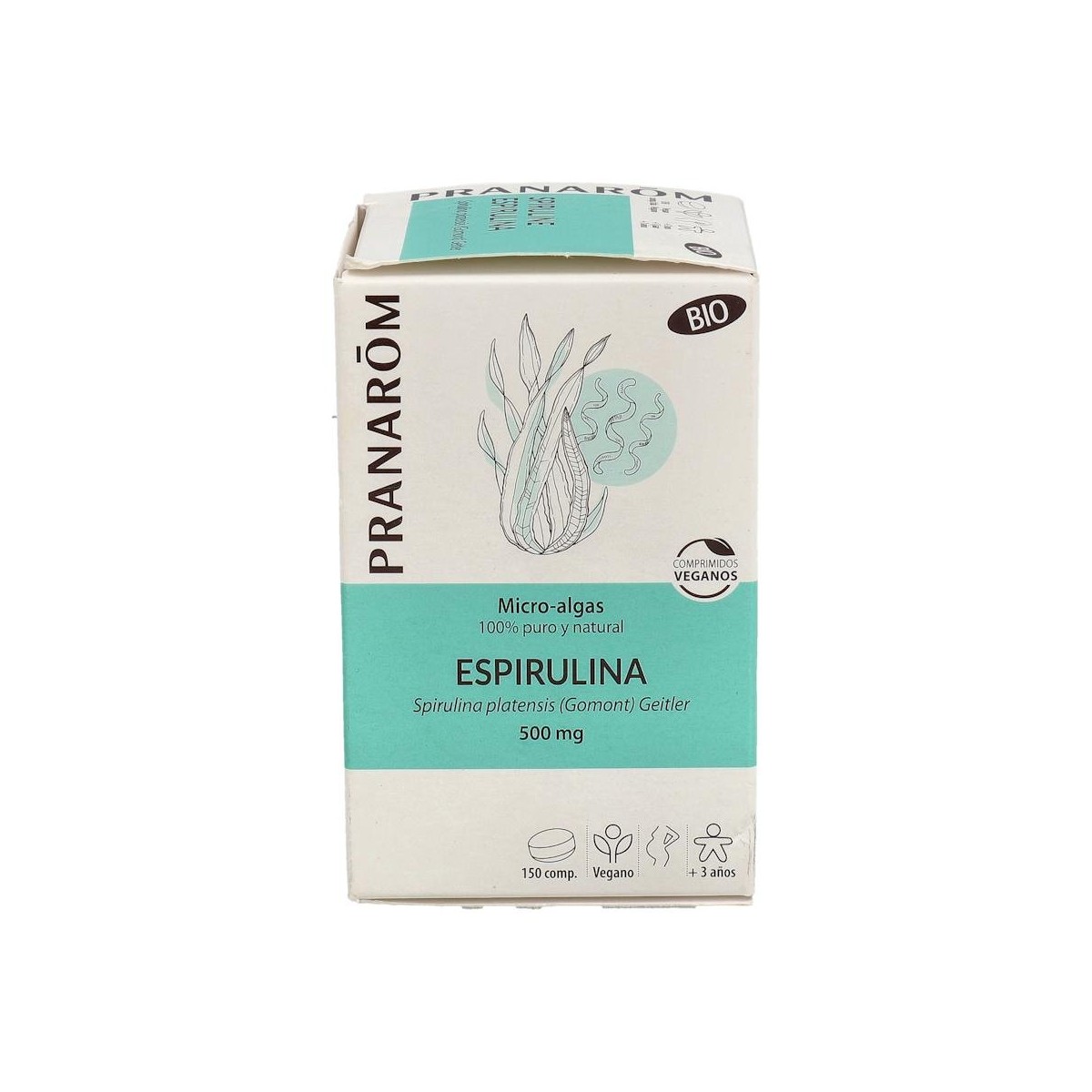 Pranarom Microalgas Espirulina Bio 150 Comprimidos