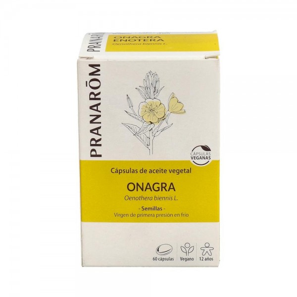 Pranarom Aceit Veg Onagra Capsulas 60 Caps