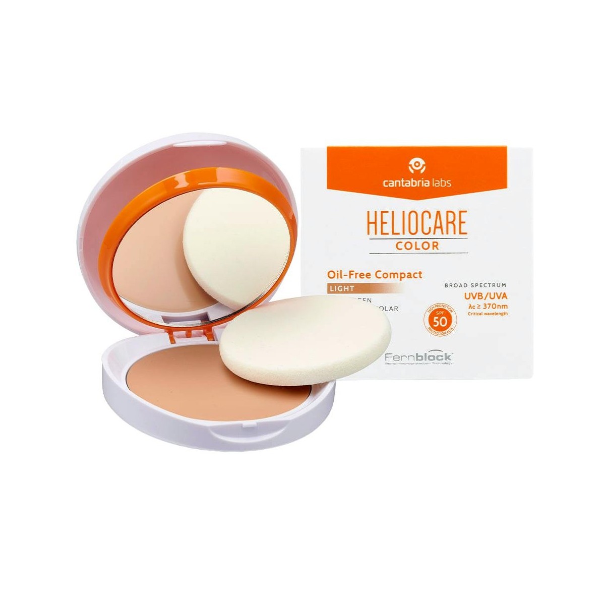 Heliocare Compacto Oil-free Light Spf50, 10g