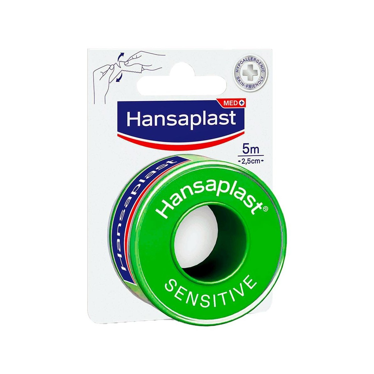 Esparadrapo Hansaplast Hipoalerg Seda 5 M X2,5...