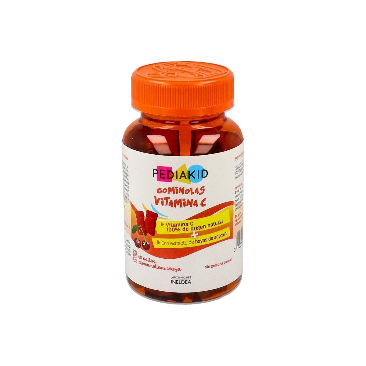 Pediakid Ositos Vitamina C Sabor Cereza 60...