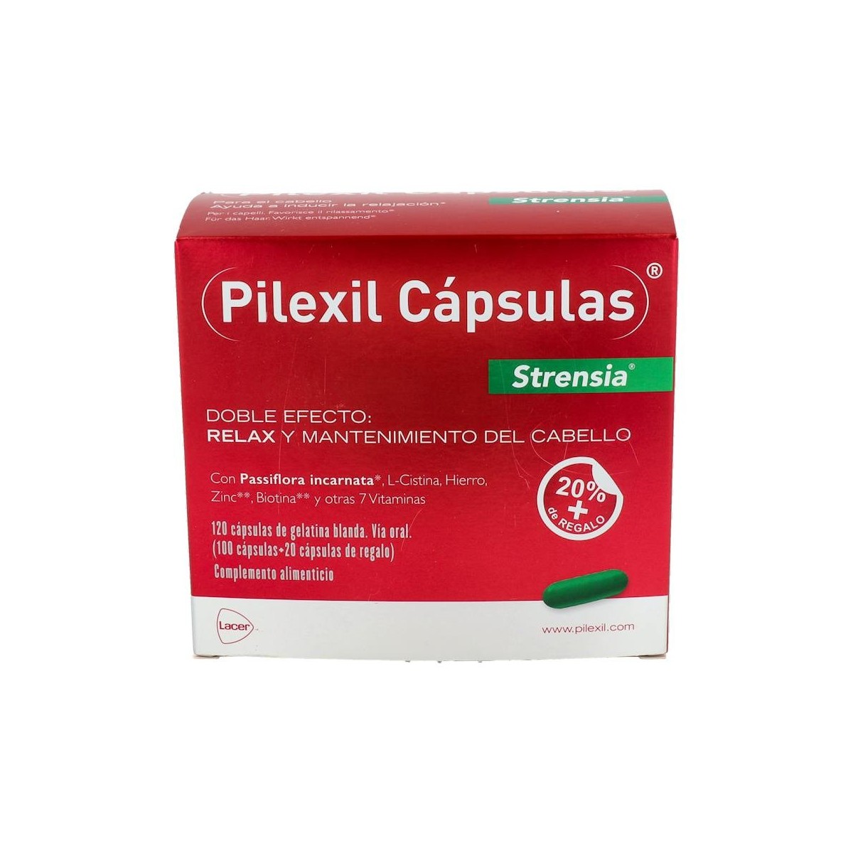 Pilexil Strensia 100 Capsulas