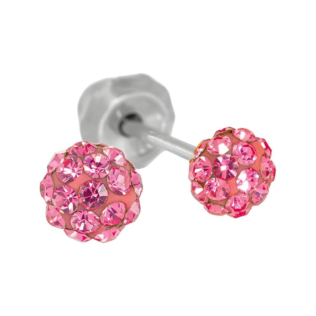 Pendiente Prim Inv 588C Ace-Bola Rosa 4 Mm 2 U