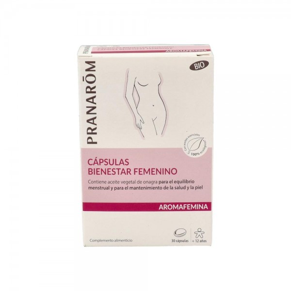 Pranarom Aromafemina Bienestar Femen Onagra Bio 30 Caps