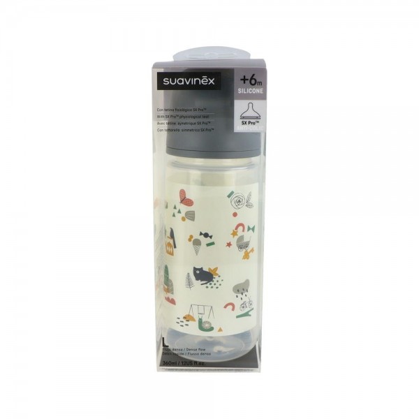 Biberon Suavinex Tetina Fisiologica Silicona L +6 M 360...