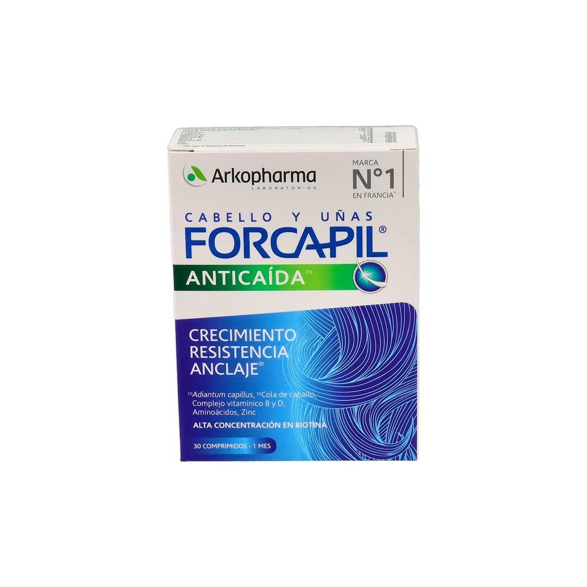 Forcapil Anti-Caida Del Cabello 1 Mes 30 Comp