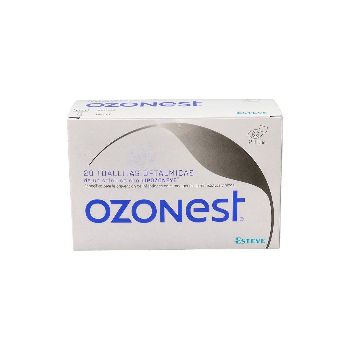 Ozonest Toallitas Oftalmicas 20 Un