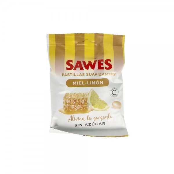 Sawes Pastillas Balsamicas S/Azucar Miel Limon Vit C...