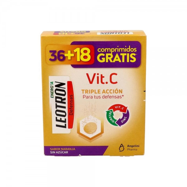 Leotron Vit C 36 Comp+18 Comp Gratis