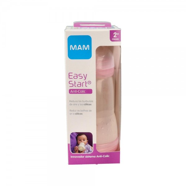 Biberon Mam Anti-Colic 260 Ml - Rosa
