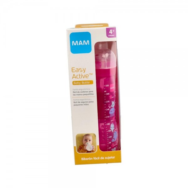 Biberon Mam Easy Active Baby Bottle 330 Ml - Rosa