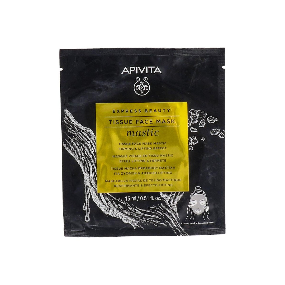 Apivita Express Sheet Mascarilla De Mastique 20...