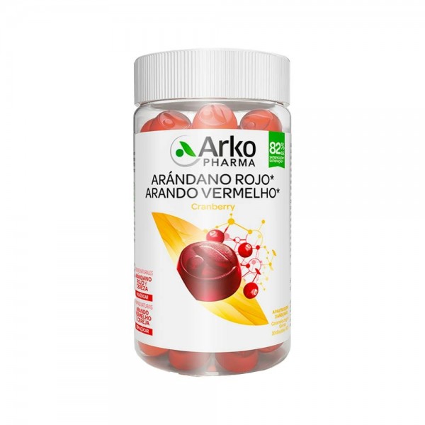Arkogummies Arándano Rojo 60 Caramelos de Goma Arkopharma