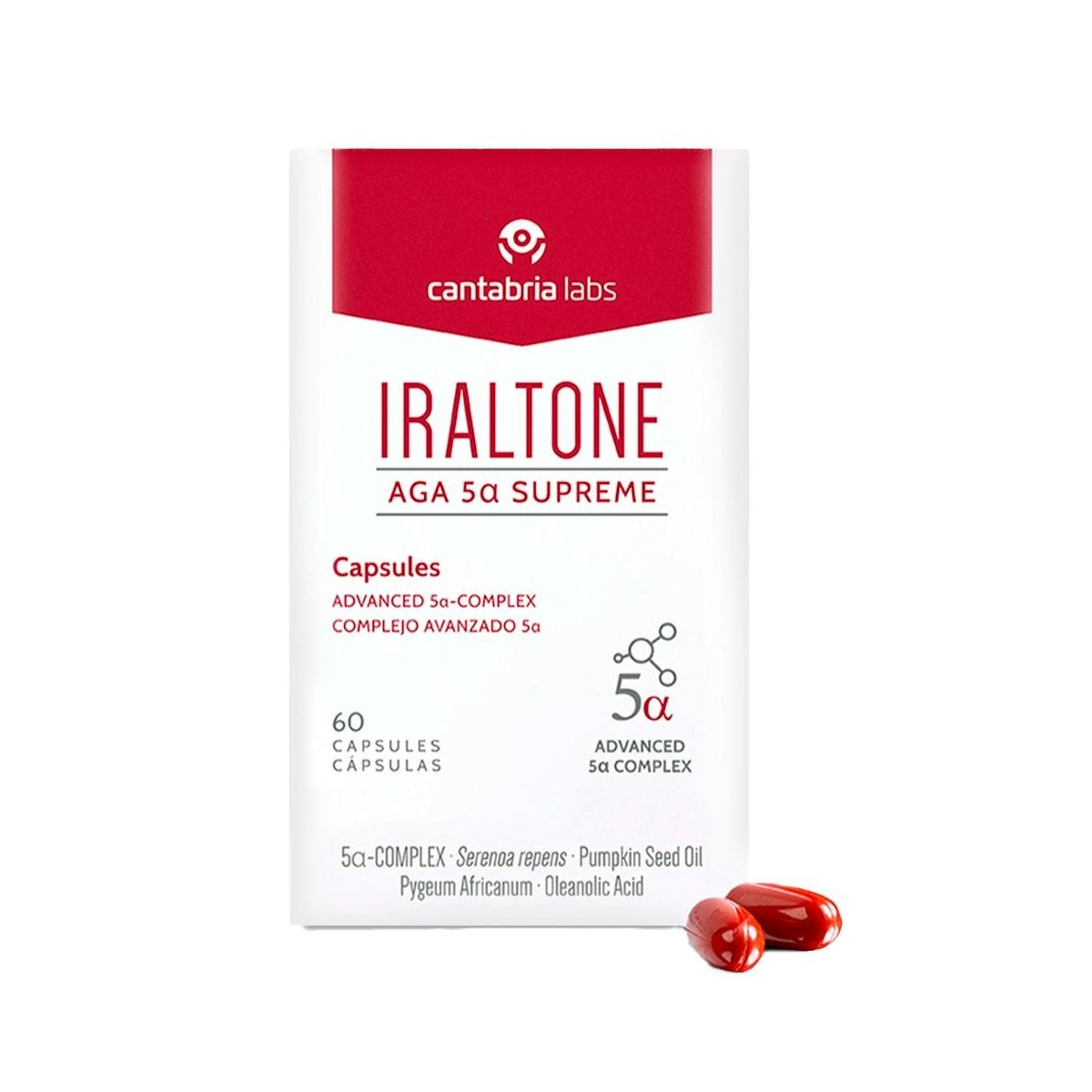 Iraltone Aga 5Alfa Supreme 60 Capsulas