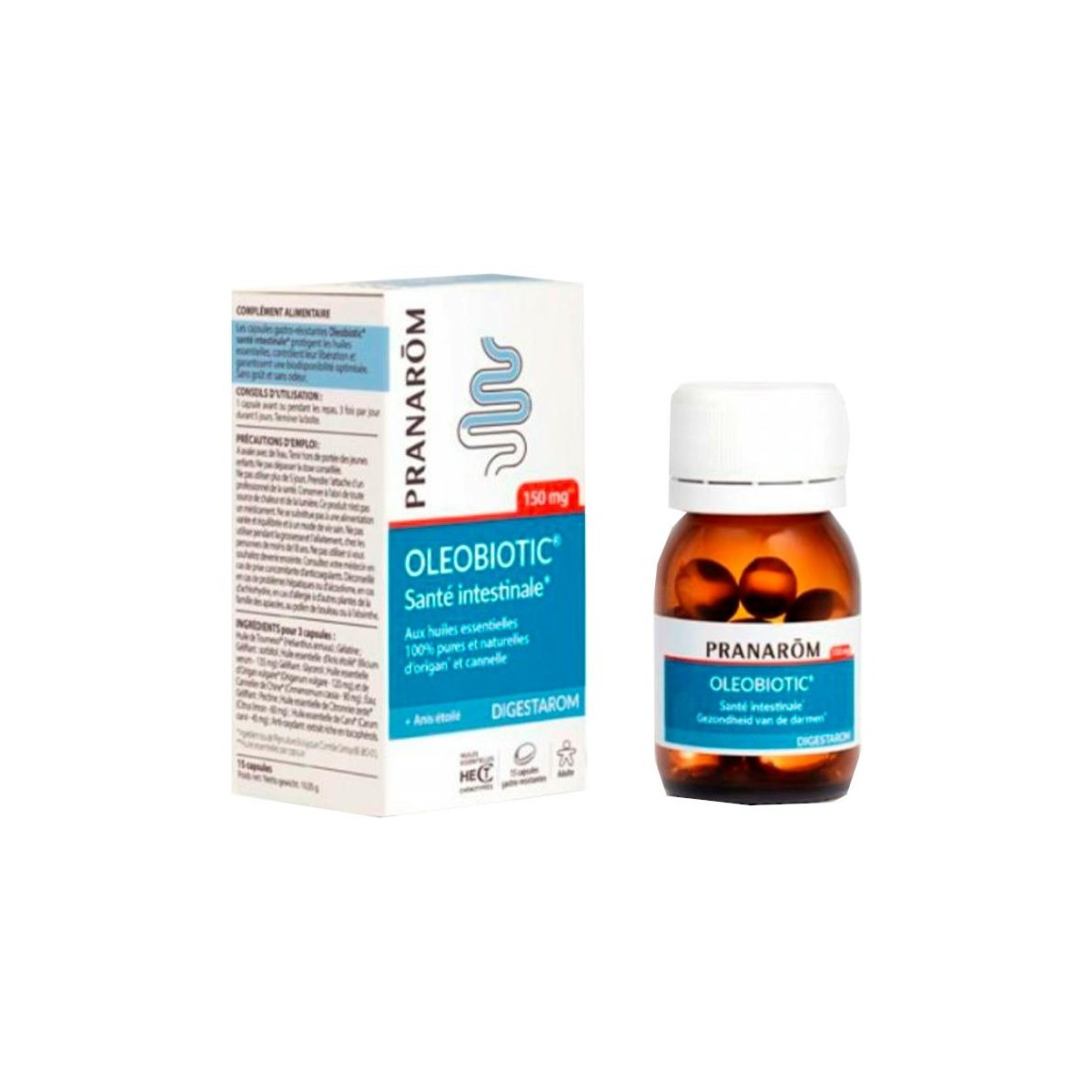 Pranarom Digestarom Oleobiotic 15 Caps