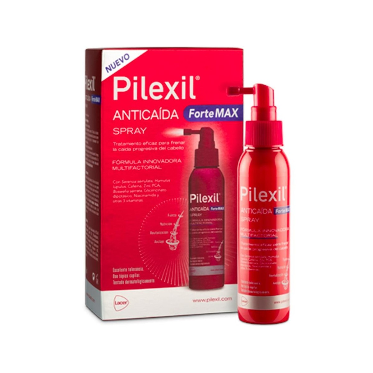 Pilexil Anticaida Fortemax Spray 120 Ml