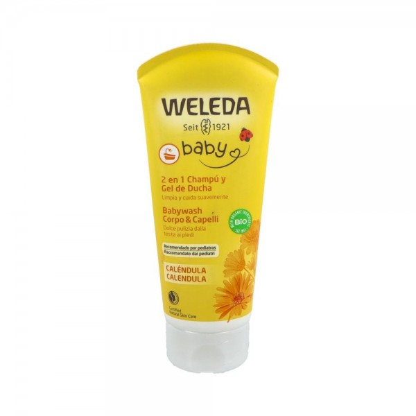 Weleda Champu&Gel Ducha Calendula Bebe 200 Ml