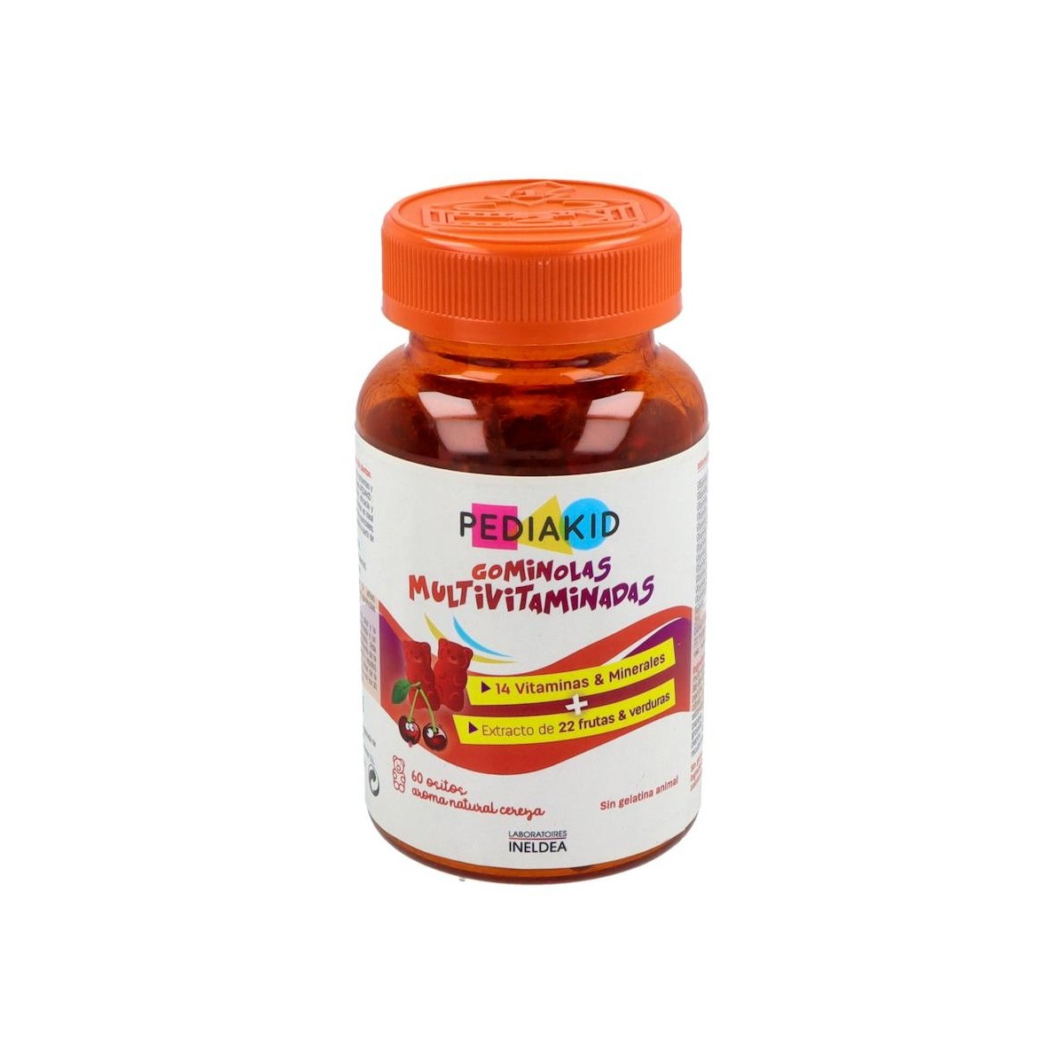 Pediakid Ositos Frutas+Verduras+22 Vit & Oligo...