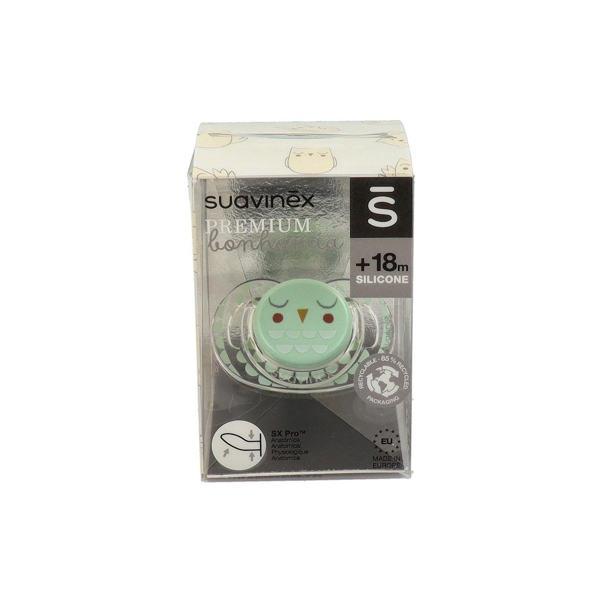 Chupete Suavinex Evolution Silicona Anat 18M+ 1 Un
