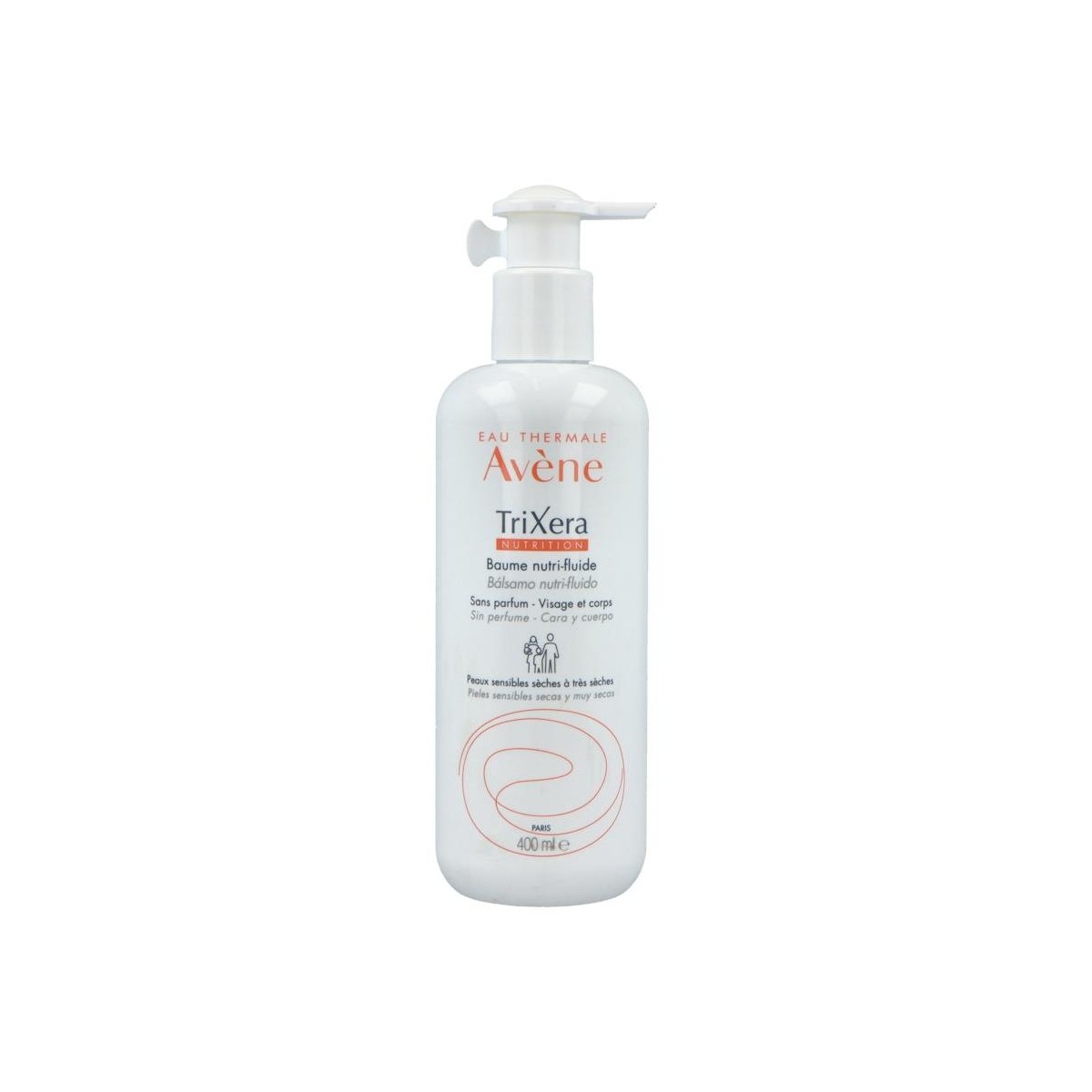 Avene Trixera Nutrition Bals Nutri Fluido 400 Ml