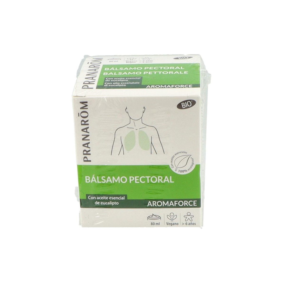Pranarom Aromaforce Balsamo Pectoral Bio Eco 80 Ml
