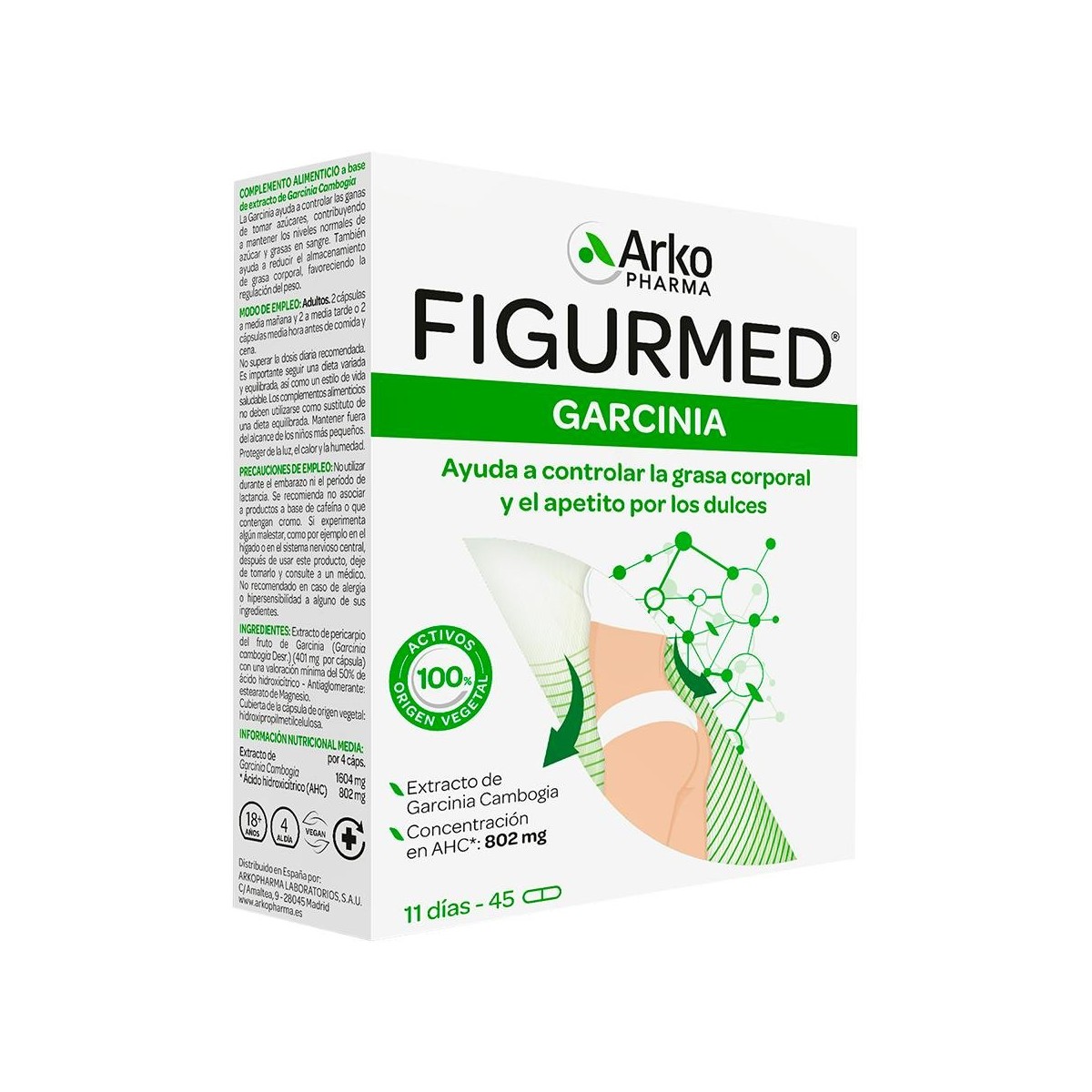 Figurmed Garcinia Cambogia 45 Cápsulas Arkopharma