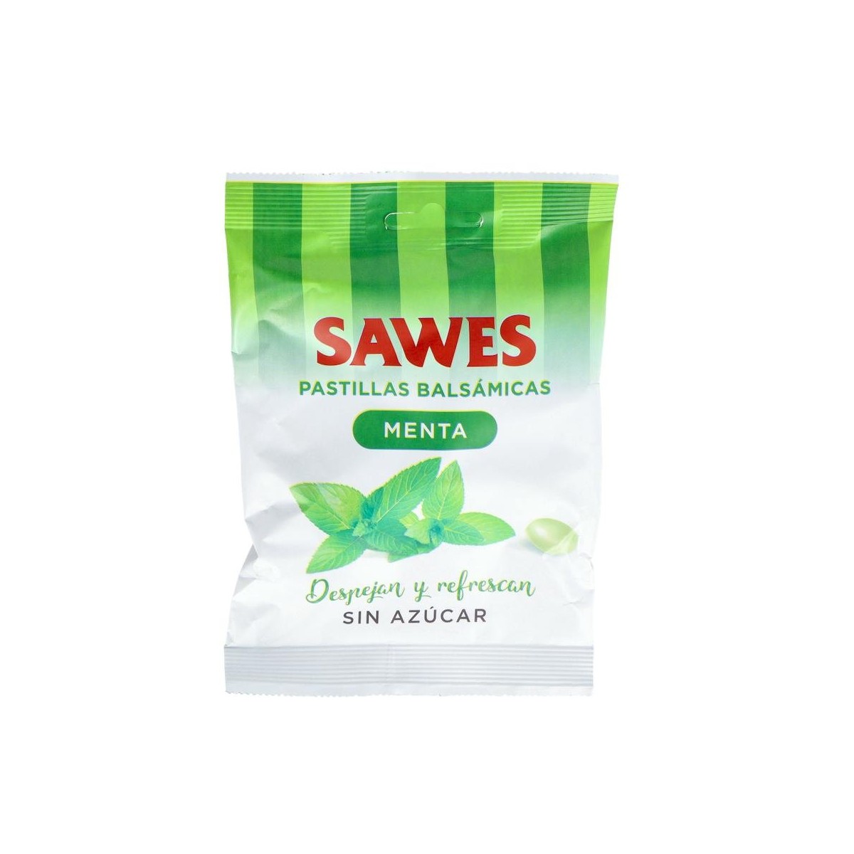 Caramelos Sawes S/A Menta Bolsa