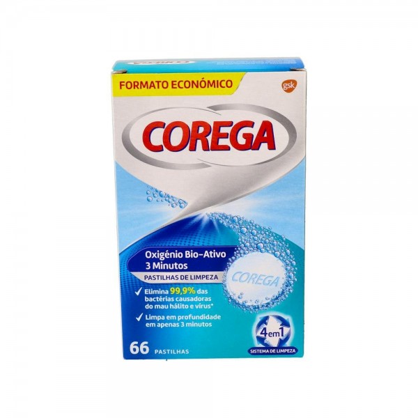 Corega Oxigeno Bio-Activo 66 Tabs