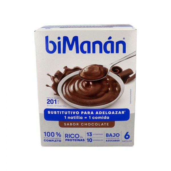 Bimanan Natillas Chocolate Sobres