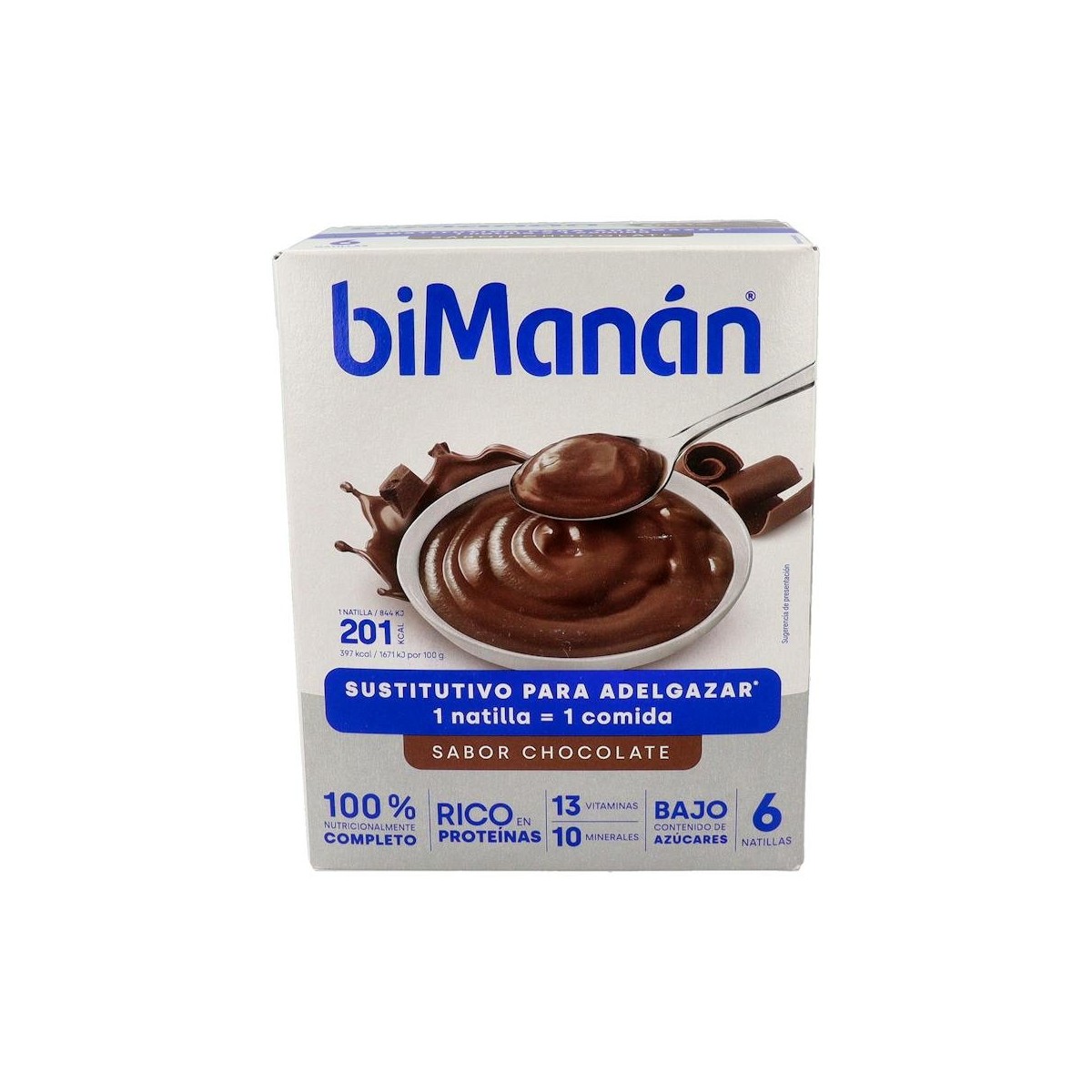 Bimanan Natillas Chocolate Sobres