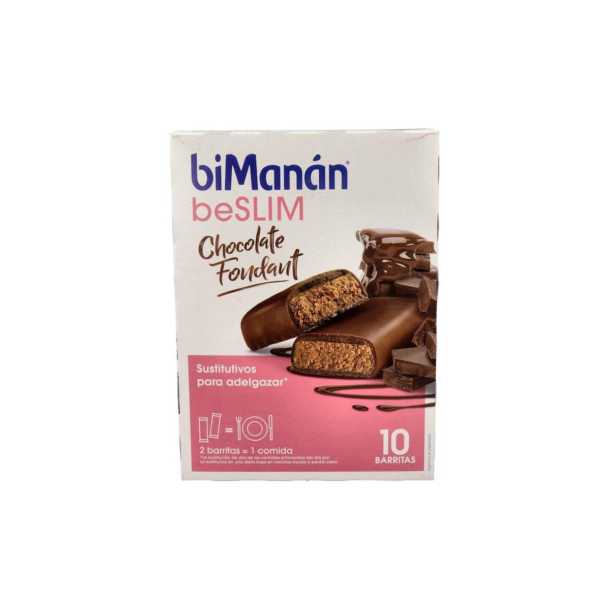 Bimanan Sustitutive Barr Choco Fondant 10 U