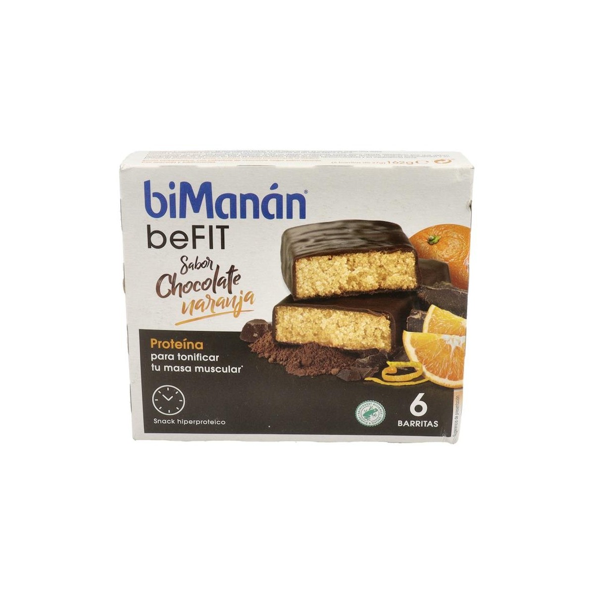 Bimanan Pro Barr Choco Naranja 6Unid