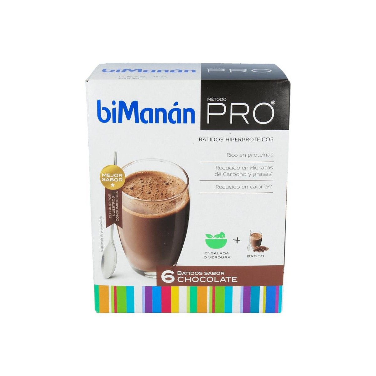 Bimanan Pro Batido De Chocolate 6Unid