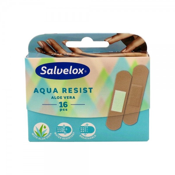 Salvelox Tiritas Aqua Res Aloe V 16 U