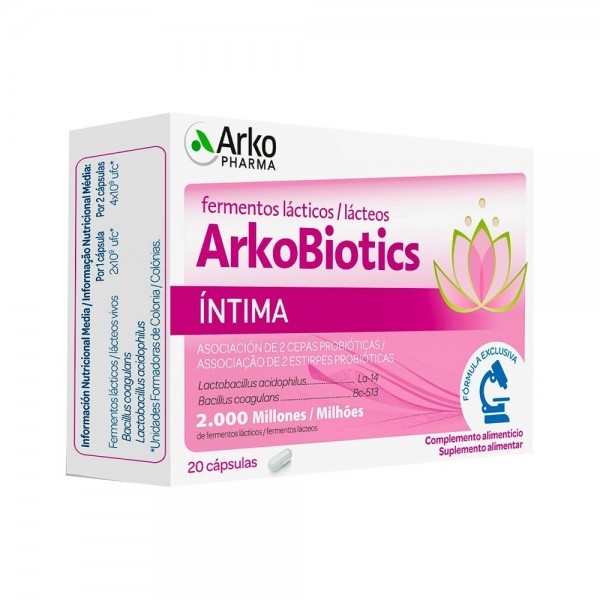 Arkobiotics Íntima 20 Cápsulas Arkopharma