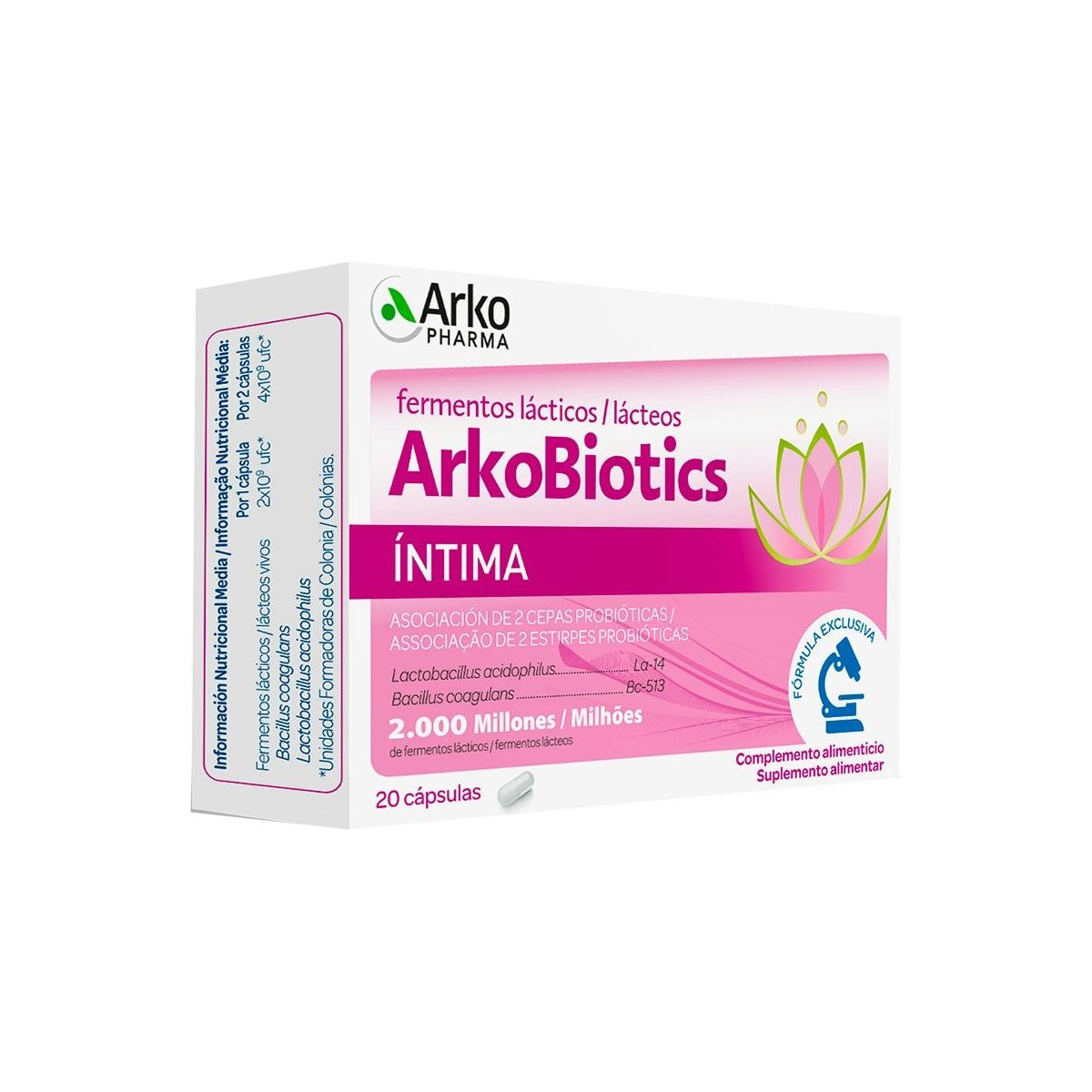 Arkobiotics Íntima 20 Cápsulas Arkopharma