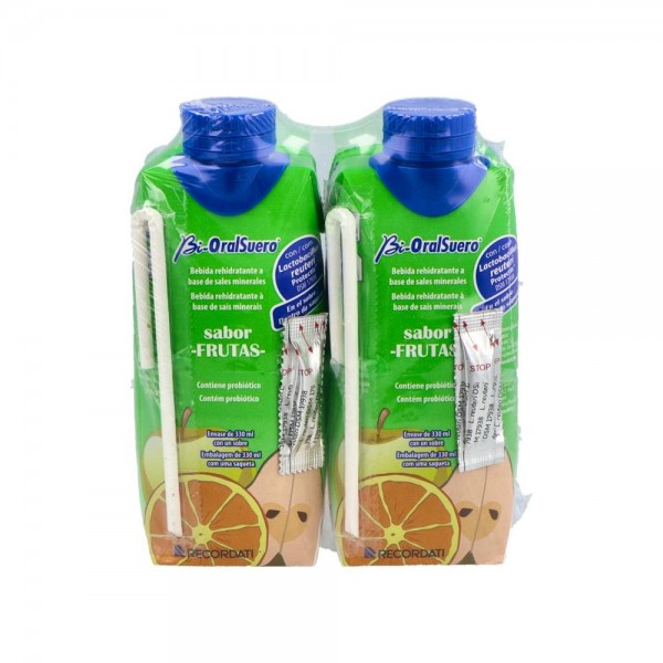 Bioralsuero Frutas 3X200 Ml Briks