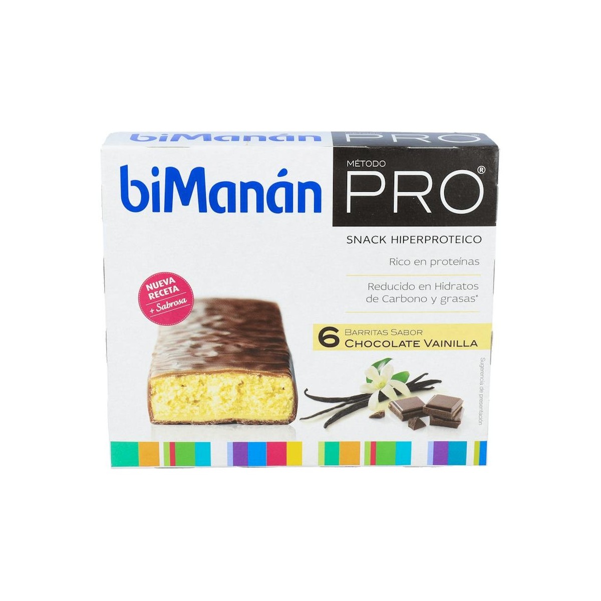 Bimanan Pro Barr Vainilla 6Unid