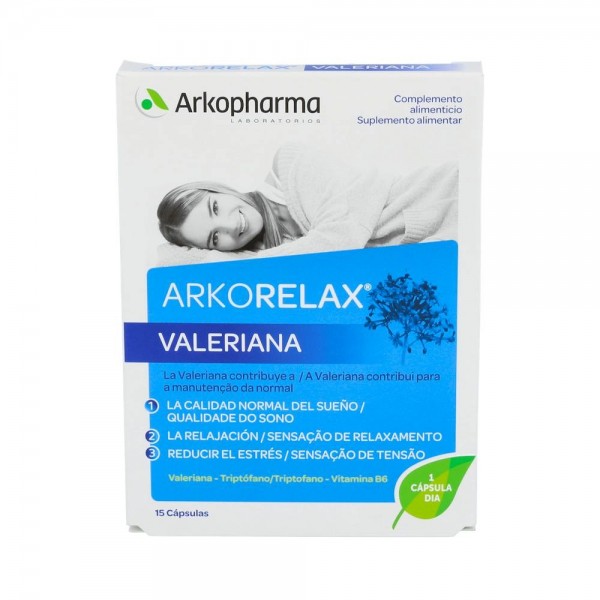 Arkorelax Valeriana +Trip+B6 15 Caps