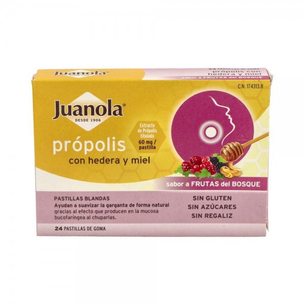 Past Juanola Propolis Hedera Miel F Bosque 24 Past