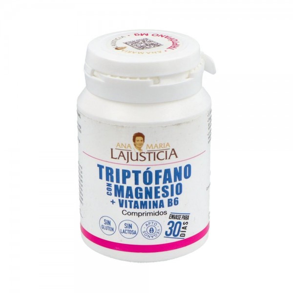 Triptofano Magnesio + B6 Lajusticia 60 Comp