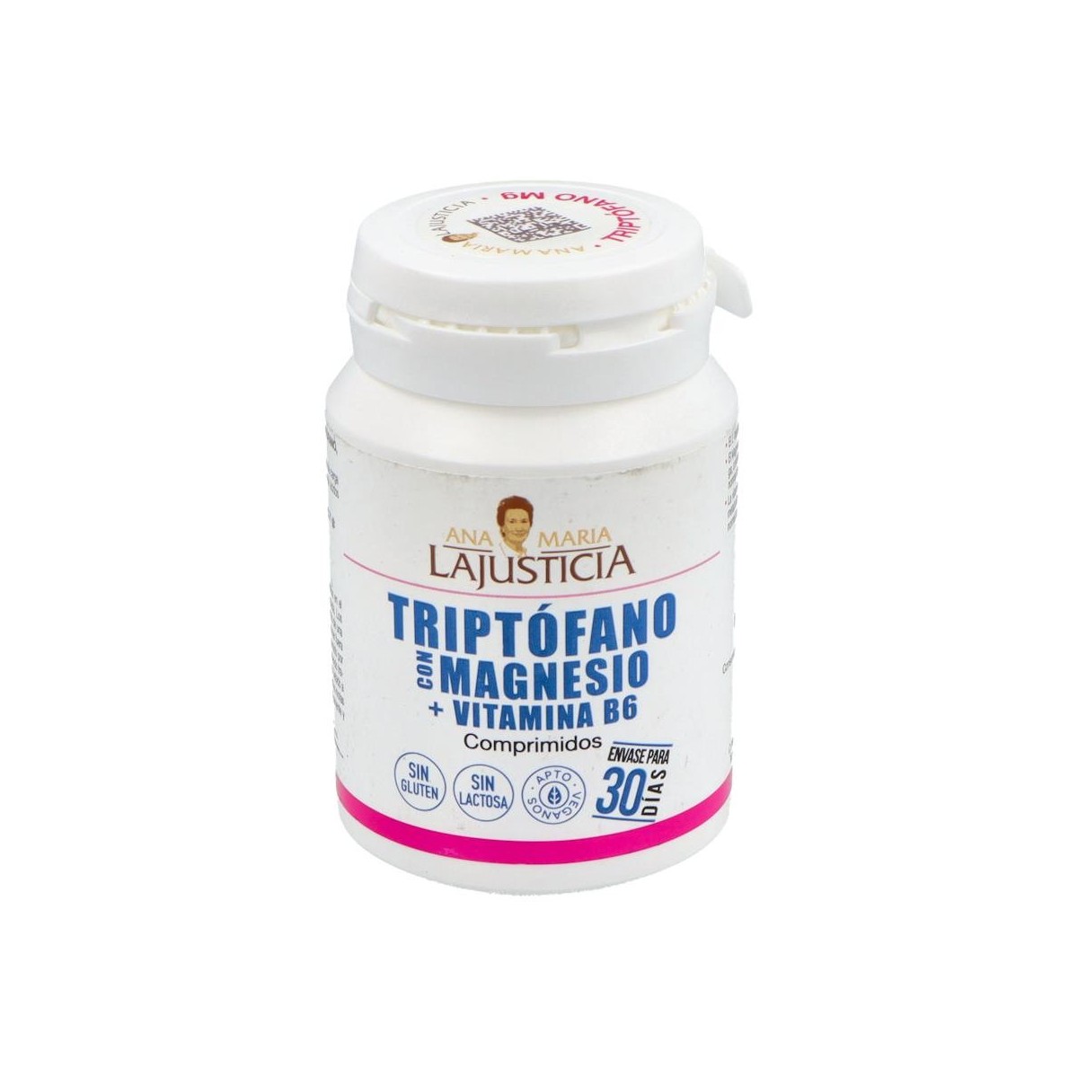 Triptofano Magnesio + B6 Lajusticia 60 Comp