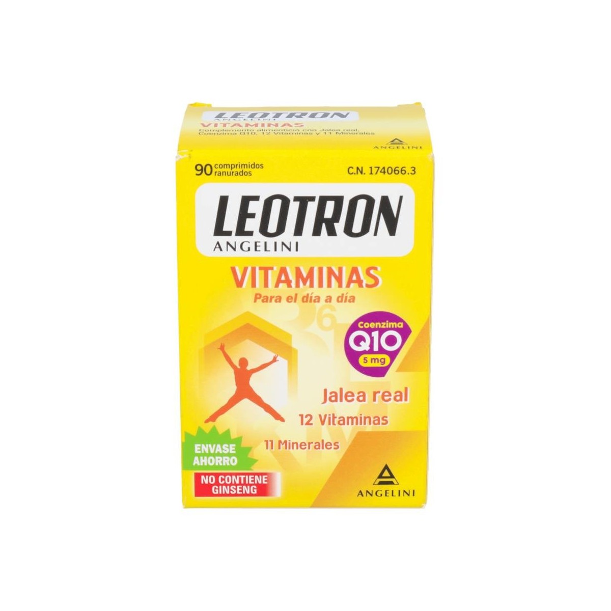 Leotron Vitaminas Angelini 90 Comp